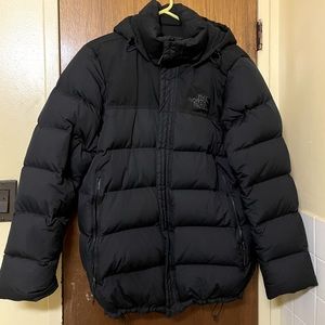 North Face Black Puffer Jacket Medium